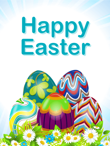 Happy Easter Egg Cards