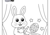 free printable easter coloring pages 2023