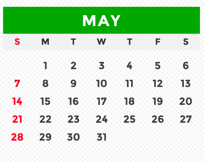 2023 May Calendar Printable Templates